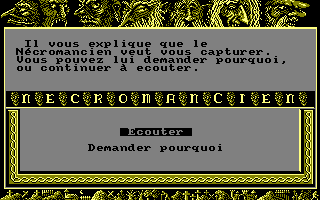 Screenshot of Le N&eacute;cromancien