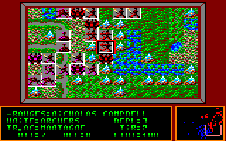Screenshot of Terres et Conqu&eacute;rants